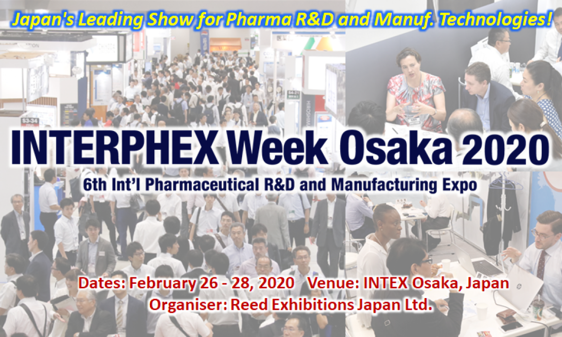 INTERPHEX Week Osaka 2020 Asia Research News